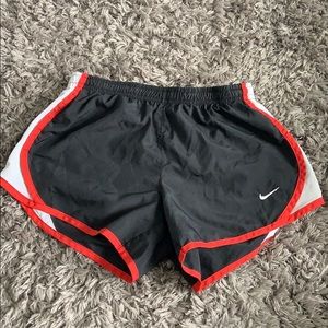 Red, White, Black Nike Shorts